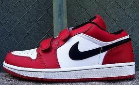 Nike Air Jordan Velcro 1 Jordon Micheal Michael Chicago Bulls Basketball Running Shoes Sneakers